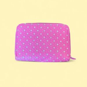 Y2K pink wallet with stars
